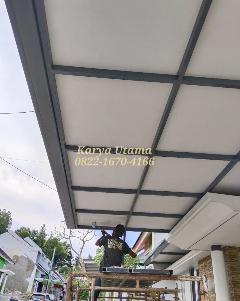 pembuatan kanopi lapis grc jogja