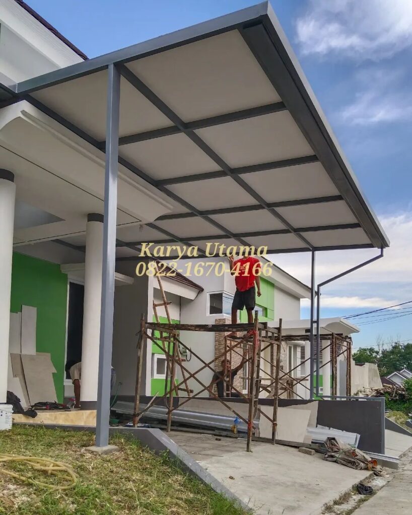 pembuatan kanopi lapis grc jogja