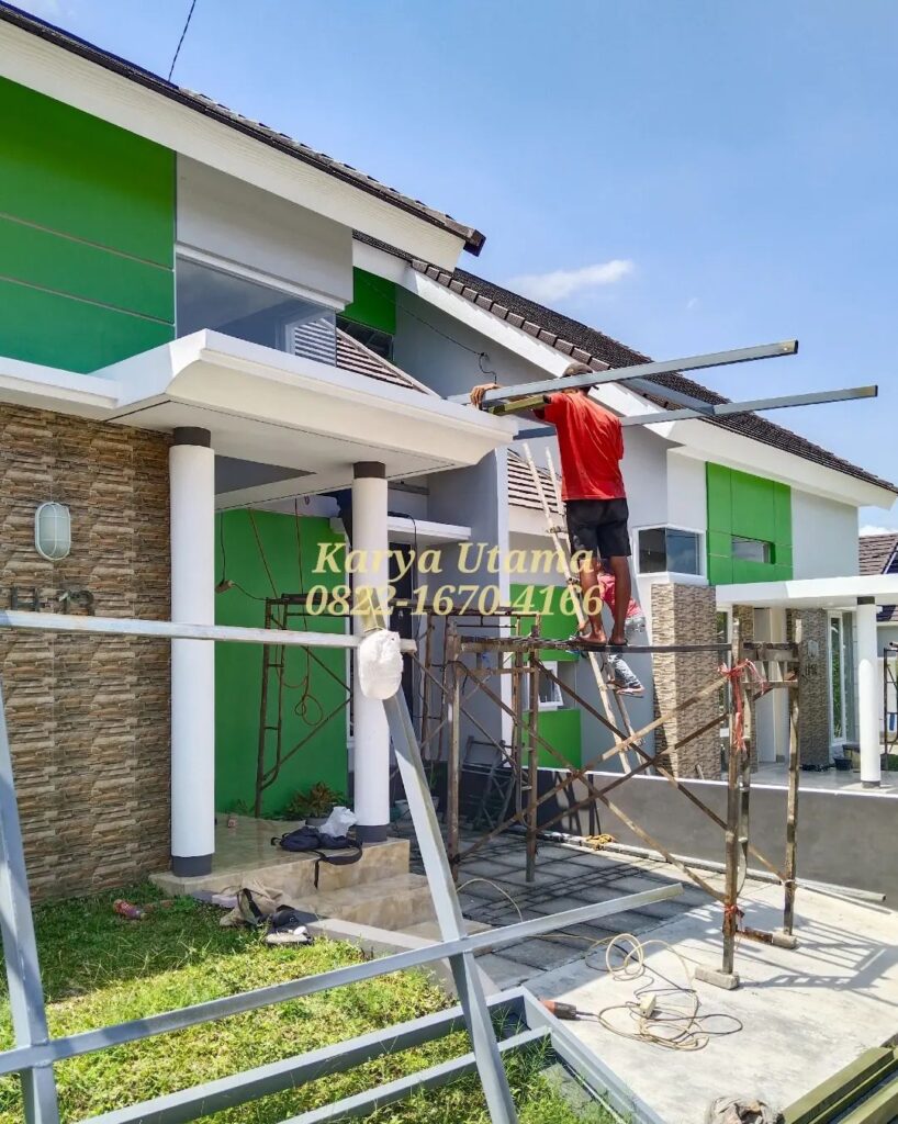 pembuatan kanopi lapis grc jogja